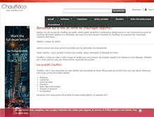 Tablet Screenshot of chauffeco.com